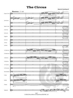 The Circus for Brass Band von Mark Goddard (Download) 