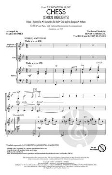 Chess (Choral Highlights) von Benny Anderson 