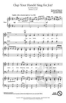 Clap Your Hands! Sing For Joy! von Diane Hannibal 