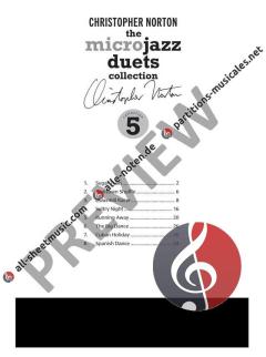 The Microjazz Duets Collection 5  von Christopher Norton 