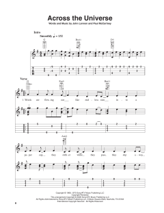 Across The Universe von The Beatles (Download) 