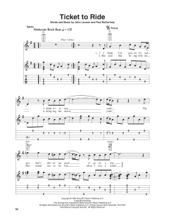 Ticket To Ride von The Beatles (Download) 