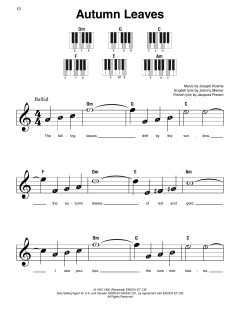 Autumn Leaves von Roger Williams (Download) 