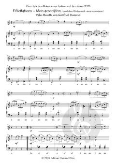 Félicitations - Mon accordéon (Herzlichen Glückwunsch -mein Akkordeon)
