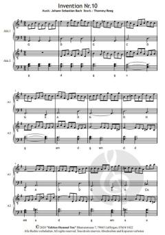2-stimmige Inventionen von Bach von Johann Sebastian Bach (Download) 