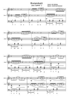 Blumenduett von Léo Delibes (Download) 