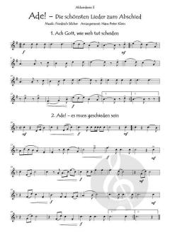 Ade! Die schönsten Lieder zum Abschied von Friedrich Silcher (Download) 