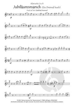 Jubiläumsmarsch von Gottfried Hummel (Download) 