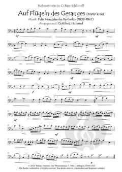 Auf Flügeln des Gesanges von Felix Mendelssohn Bartholdy (Download) 