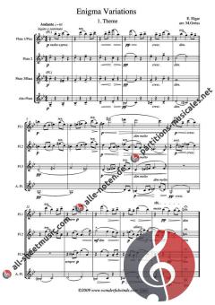 6 movements from Enigma Variations von Edward Elgar 