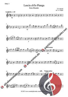 Lascia Ch'io Pianga von Georg Friedrich Händel 