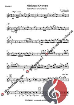 Miniature Overture von Peter Iljitsch Tschaikowsky (Download) 