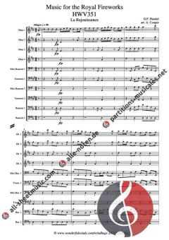 Music from the Royal Fireworks von Georg Friedrich Händel 