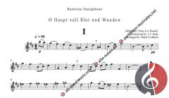 Bach Chorale Saxophone Collection von Johann Sebastian Bach (Download) 