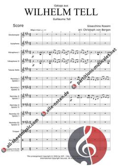 Wilhelm Tell Galopp von Gioacchino Rossini 