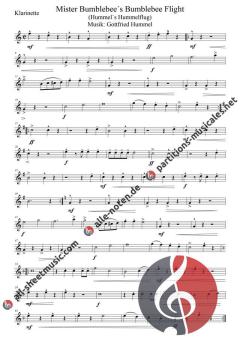 Mister Bumblebee´s Bumblebee Flight von Gottfried Hummel (Download) 