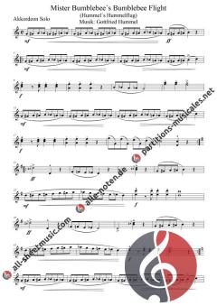 Mister Bumblebee´s Bumblebee Flight von Gottfried Hummel (Download) 