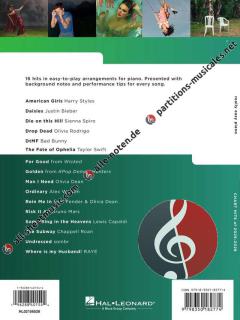 Really Easy Piano: Chart Hits of 2025-2026 