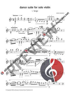 Dance Suite for Solo Violin  von Ailbhe McDonagh 
