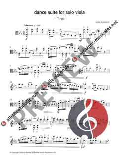 Dance Suite for Solo Viola  von Ailbhe McDonagh 