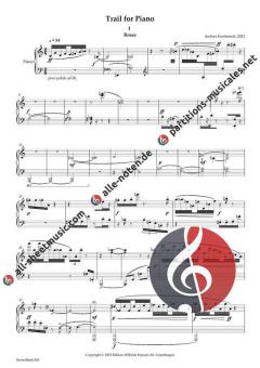 Trails for Piano von Anders Nordentoft 