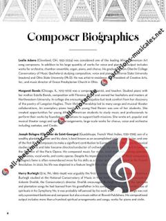 Black Composers in Art Song von Louise Toppin 