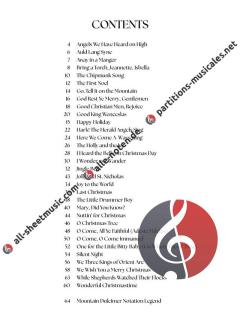 Christmas Songs for Mountain Dulcimer 