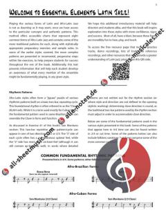 Essential Elements Latin Jazz Method - Part 2 Trumpet/Clarinet von Michael Philip Mossman 