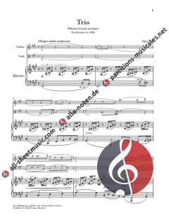 Trio fis-moll op. 115 von Robert Fuchs 