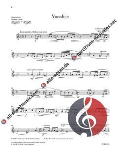 Vocalise op. 34 Nr. 14 von Sergei Rachmaninow 