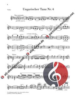 Ungarischer Tanz Nr. 4 WoO 1,4 von Johannes Brahms 