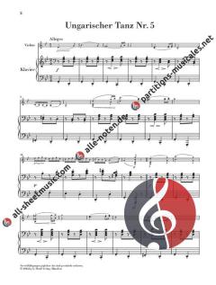 Ungarischer Tanz Nr. 5 WoO 1,5 von Johannes Brahms 
