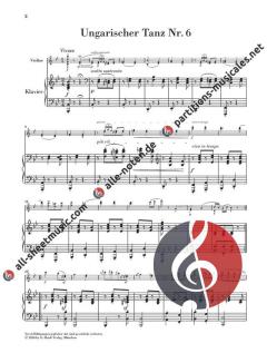Ungarischer Tanz Nr. 6 WoO 1,6 von Johannes Brahms 