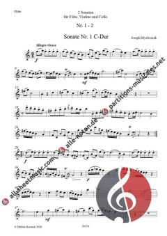4 Trios Vol. 1 von Josef Myslivecek 