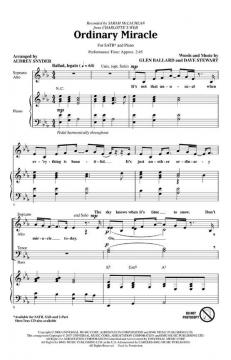 Ordinary Miracle (Sarah McLachlan) 