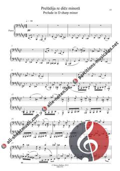 30 Preludes for Piano (Descendente per tertias. Lyra omitonalis) von Georgs Pelēcis 