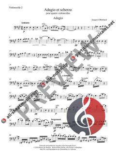 Adagio et scherzo  von Jacques Offenbach 