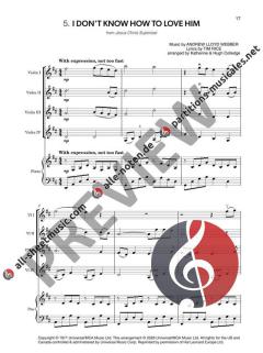 Pieces for 4 Violins  von Hugh Colledge 