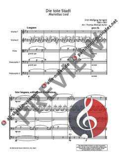 Die tote Stadt op. 12  von Erich Wolfgang Korngold 