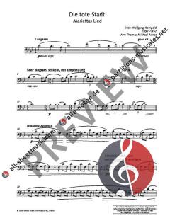 Die tote Stadt op. 12  von Erich Wolfgang Korngold 