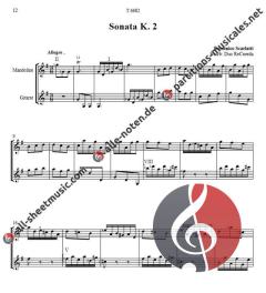 3 Sonaten von Domenico Scarlatti 