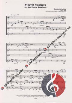 Playful pizzicato von Benjamin Britten 