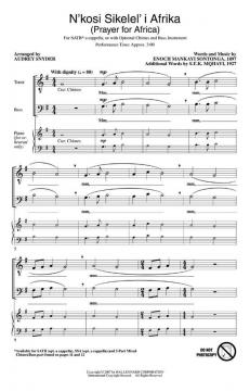 N'kosi Sikelel' I Afrika (Prayer For Africa) 