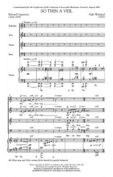 So Thin A Veil (Dale Warland) 