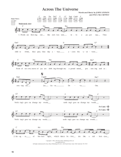 Across The Universe von The Beatles (Download) 