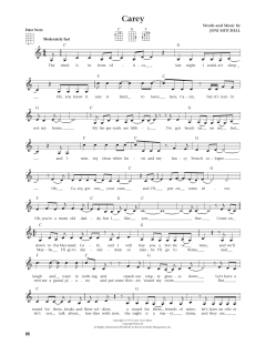 Carey von Joni Mitchell (Download) 