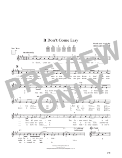It Don't Come Easy von Richard Starkey (Download) 