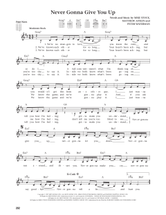 Never Gonna Give You Up von Rick Astley (Download) 