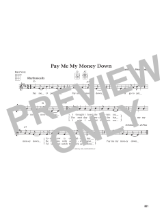 Pay Me My Money Down von Caribbean Work Song (Download) 