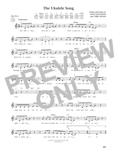 The Ukulele Song von Jason Matthews (Download) 